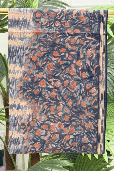 0021 Neva Şal Siyah