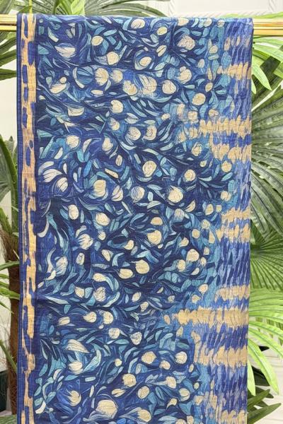 0021 Neva Şal Lacivert