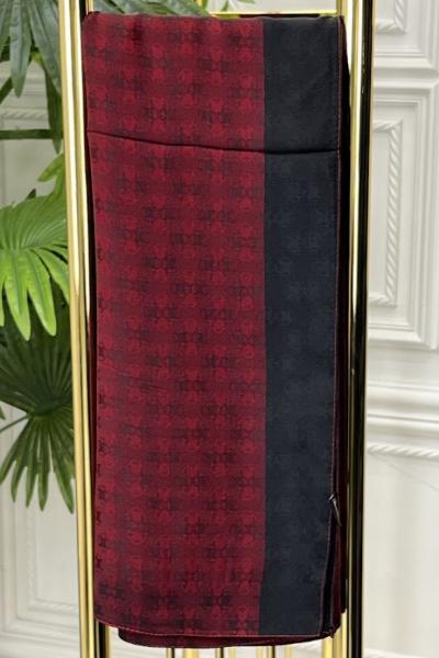 0022B Koza Şal Bordo