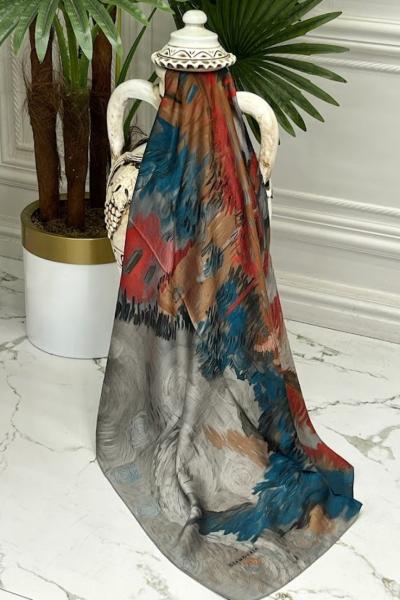 0025 Batik Şal Vizon