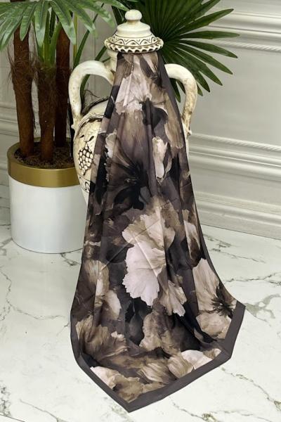 0028 Fransız İpeği Şal Vizon