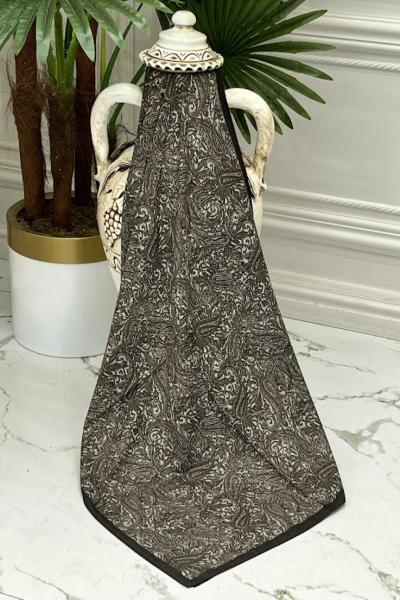 0029 Anatolia Etnik Şal Kahverengi