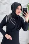 0237 Dora Elbise Siyah