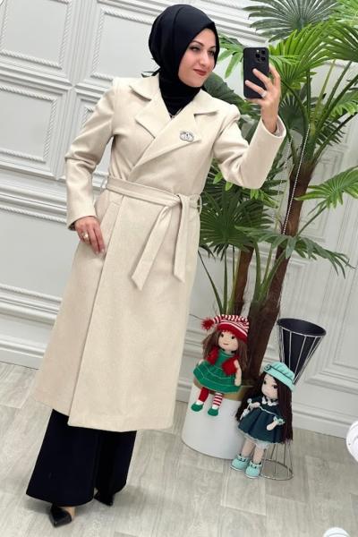 02406 KAŞE KABAN Taş Rengi