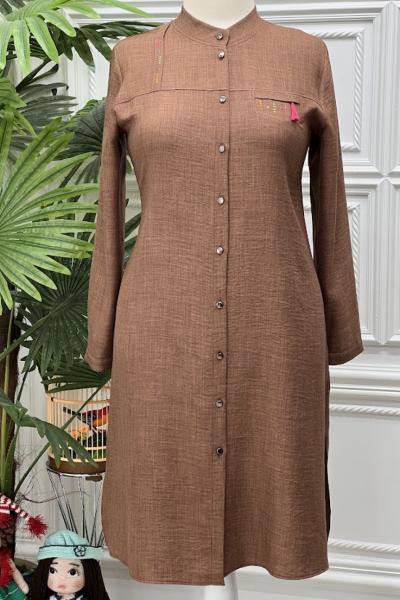 0262 Tunik Kahverengi