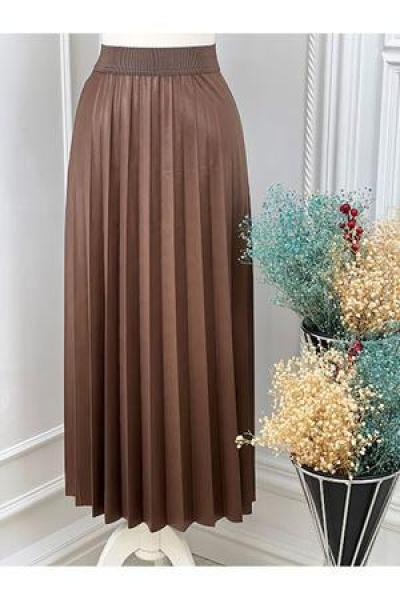 0311 Piliseli Etek Kahve Diğer