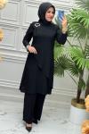 0359 Tunik Takım  Siyah