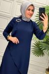 0359 Tunik Takım  Lacivert