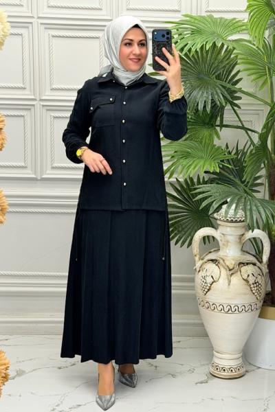 0371 Etekli Takım  Siyah