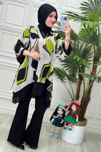 04027 Tunik Yağ Yeşili