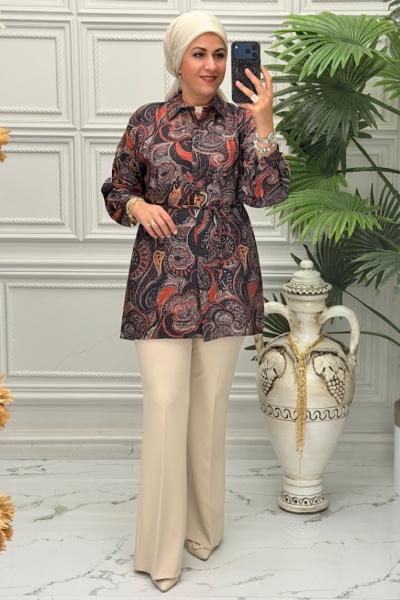 0421 Tunik Kahverengi
