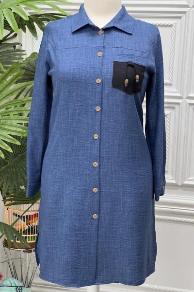 0504B Tunik Mavi