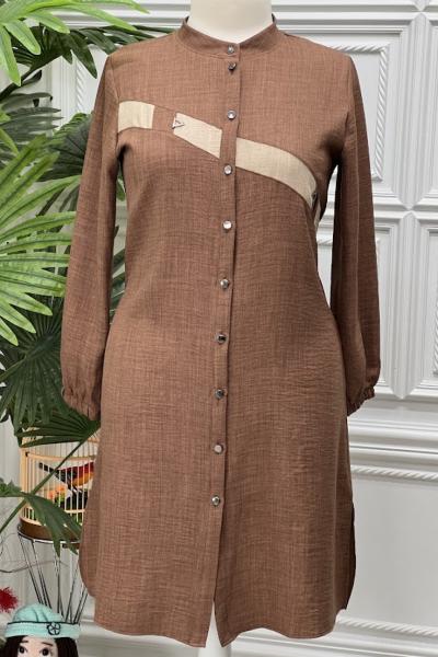 0508 Tunik Kahverengi