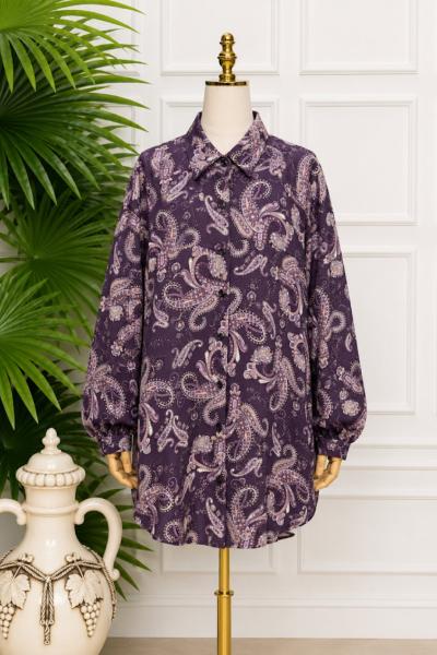 0865 Tunik Mürdüm