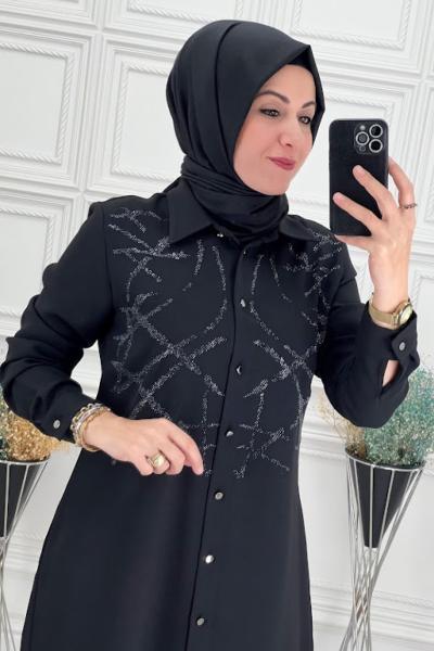 100 Deniz Tunik Siyah