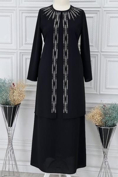 1021 Anne Elbise Siyah