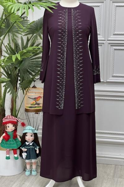 1023B Elbise Mürdüm