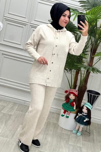 10323 HIRKA TAKIM Taş Rengi