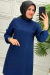 1037 Tunik  İndigo