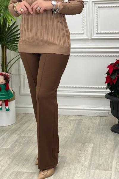 1038 Pantolon Kahverengi