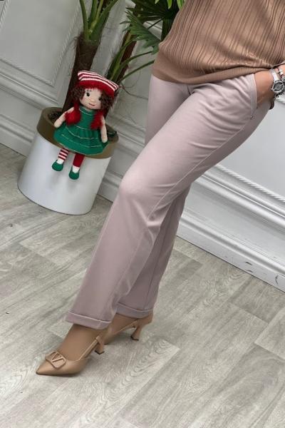 1046B Pantolon Taş Rengi