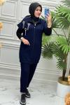 1084 Tunik Takım  Lacivert
