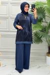 10873  Tunik Takım  Lacivert