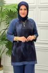 10873  Tunik Takım  Lacivert