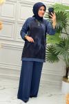 10873  Tunik Takım  Lacivert