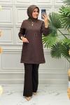 10911 Tunik  Kahverengi