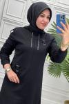 1096 Tunik Takım  Siyah