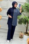 11000 Tunik Takım  Lacivert