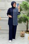 11000 Tunik Takım  Lacivert