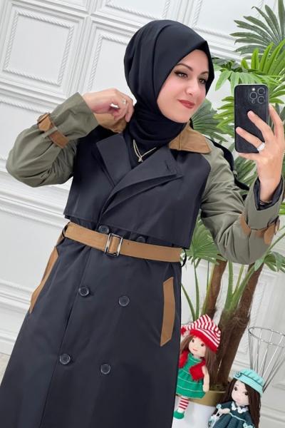 1104J Trençkot Siyah