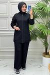 11088 Tunik Takım  Siyah