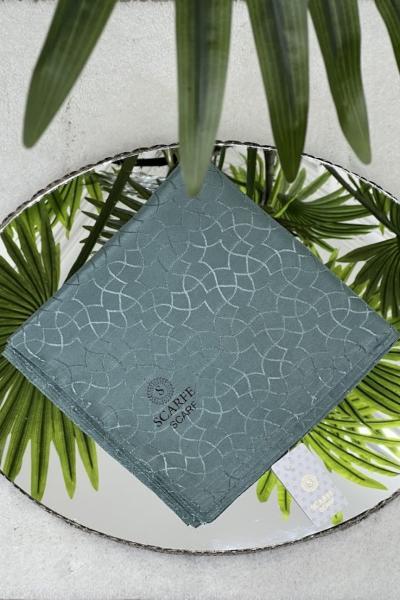 1114B Petek Jakar Şal Mint Yeşili