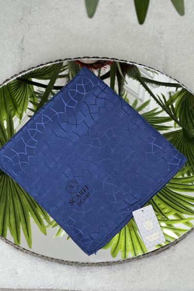 1114B Petek Jakar Şal Mavi