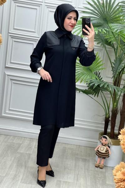 1115B Tunik Siyah