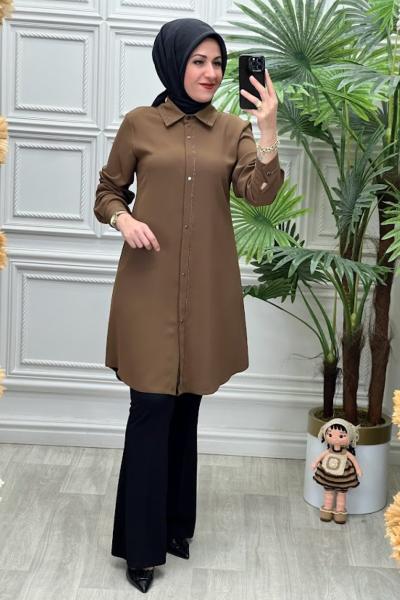 1123 Tunik Kahverengi