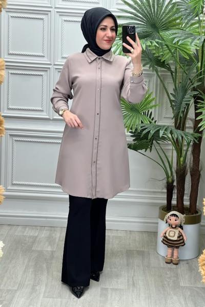 1123 Tunik Taş Rengi