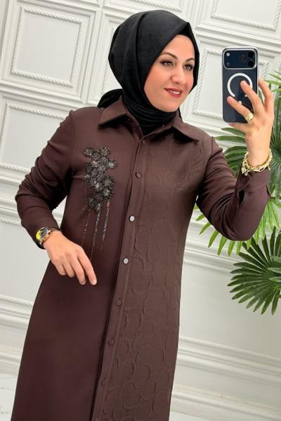1134B Tunik  Kahverengi