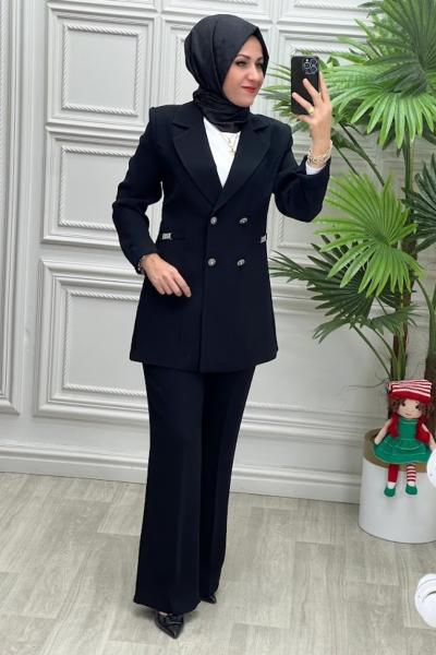 11400 Ceket Takım Siyah