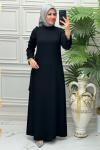1142 Elbise Siyah