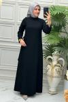 1142 Elbise Siyah