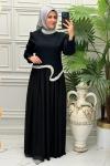 1152 Elbise  Siyah