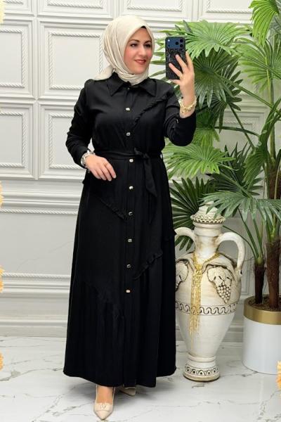 1175 Elbise Siyah