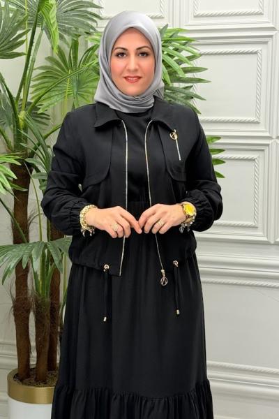 1179 Elbise Siyah