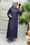 1256 Elbise Lila