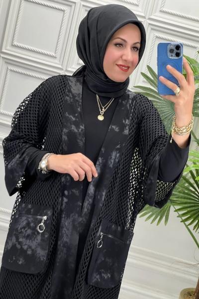 1364 Tunik Takım  Siyah