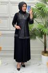 1401 Tunik Takım  Siyah
